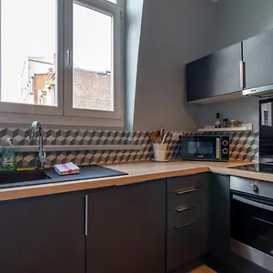 Hypercentre - Superb Cosy Duplex Parking Appartement Lille